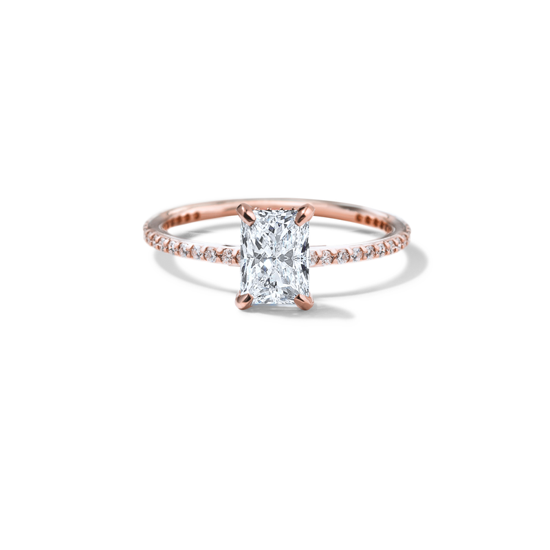 18K Rose Gold Radiant