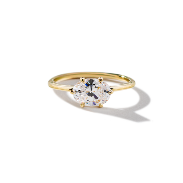 East-West Engagement Ring