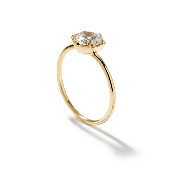 Selene Diamond Engagement Ring