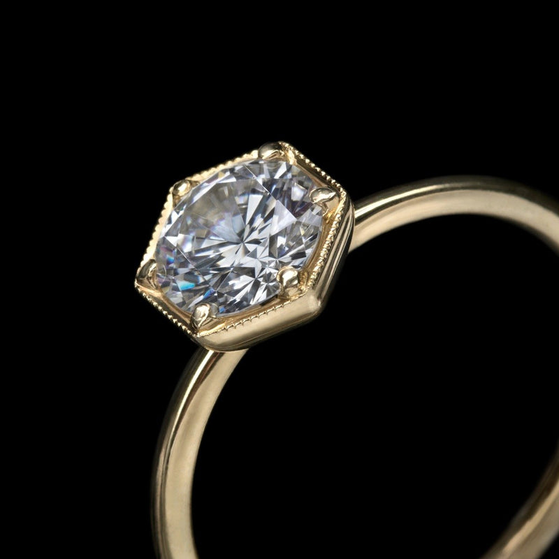 Selene Diamond Engagement Ring